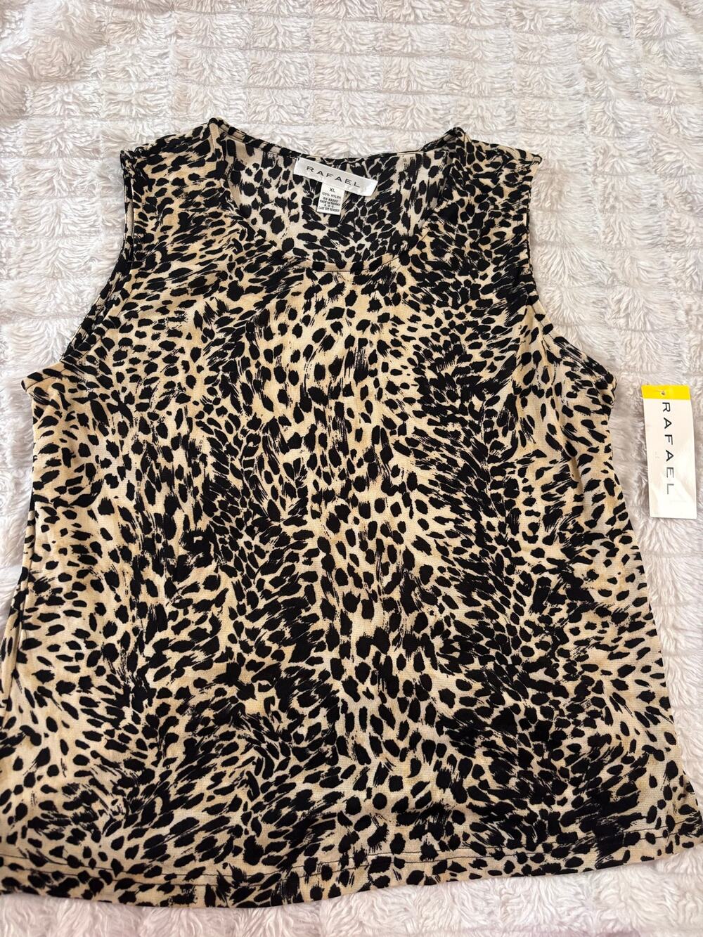 NWT animal print top